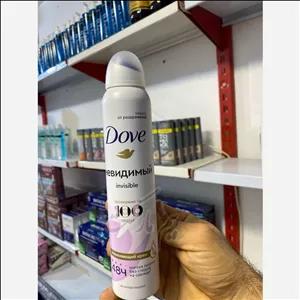 اسپری ضد تعریق 48 ساعته داو DOVE مدل Invisible بدون ایجاد رنگ و لک روی لباس حاوی کرم مرطوب کننده حجم 200 میل