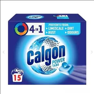 جرم گیر ماشین لباسشویی کالگون 4 در1 بسته 15 عددی سفارش ترکیه