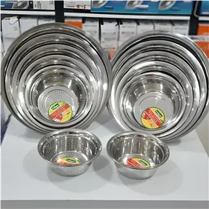 آبکش و لگن یونیک حک شده ۱۰ پارچه