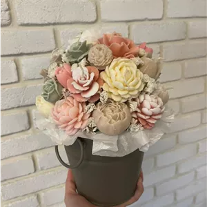 گلدان شمع مدل نور