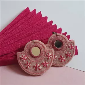 گوشواره نمدی مدل بهار