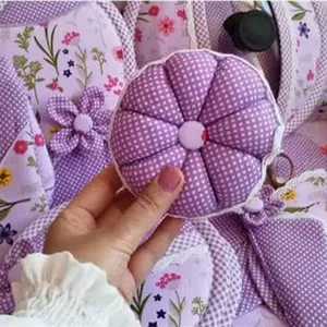 جاسوزنی پارچه ایی مدل گل