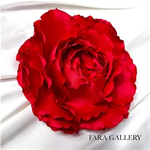 گل سینه (بروچ) ساتنی کد BF01