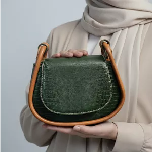 کیف مینا چرم ساده