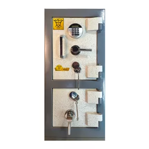 گاوصندوق نسوز خانگی و اداری خزانه مدل 10045 KRD | قفل مکانیکی یا دیجیتال، وزن 260 کیلو