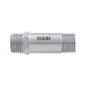 واسطه شوفاژی (نیپل) 1/2 اینچ ریابی – طول 7.5 cm