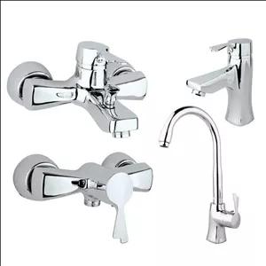 ست 4 تایی شیرآلات راسان مدل پاپیون(پس کرایه)