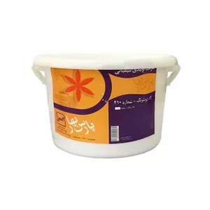 رنگ نیم پلاستیک پارس بهار درجه 1 (گالن۵کیلویی) کد 410