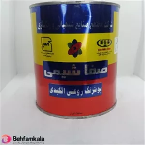 رنگ مشکی  براق صفا شیمی 1کیلو 4 کیلو 17 کیلو