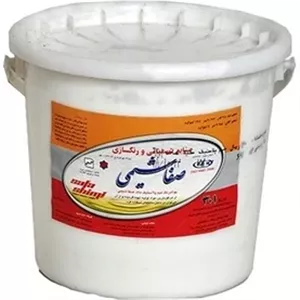 رنگ نیم پلاستیک درجه1کد 301صفا شیمی 4 کیلو -12 کیلو
