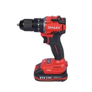 دریل پیچ گوشتی شارژی دنلکس 21 ولت براشلس دو سرعته چکشی مدل DX-6321