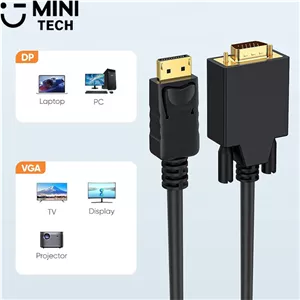 کابل DP به VGA مینی تک