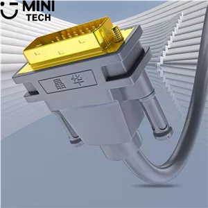کابل DVI-D جی اچ 1.5متر H312