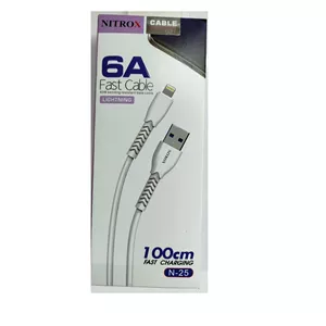 شارژر کابل NITROX N-25 LIGHTNING