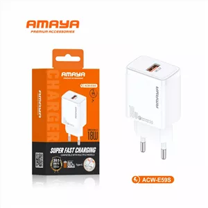 شارژر موبایل  18 وات آمایا (Amaya) مدل ACW-E59S