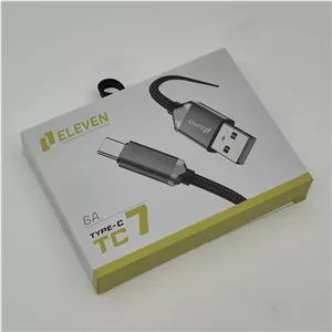 کابل تبدیل USB به USB-C ایلون مدل  eleven TC7 طول 1 متر
