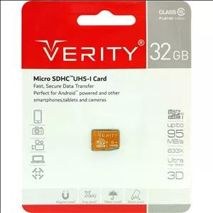 کارت حافظه وریتی مدل 633X ظرفیت ۳۲ گیگابایت کلاس ۱۰ استاندارد UHS-I U1 سرعت ۹۵MBps