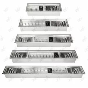 آبچکان توکار کنار سینک استیل برازا