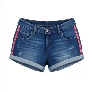 شلوارک جین زاپ دار زنانه بلو موشن مدل Miko 9002536