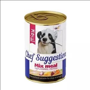 کنسرو سگ رویال کوکو نچرال مدل پیشنهاد سرآشپز وزن ۳۸۰ گرم