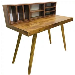 میز مطالعه و میز تحریر با پایه های چوبی با مواد مصرفی درجه یک