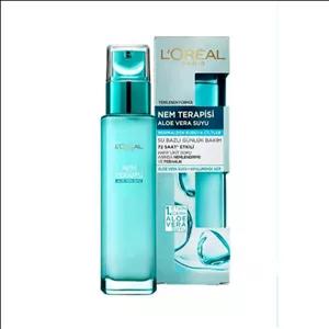 سرم آبرسان آلوئه ورا لورآال مناسب پوست نرمال تا خشک حاوی هیالورونیک اسید