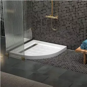 زیردوشی گرد باداب 90*90