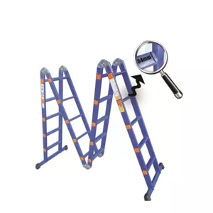 نردبان مفصلی 20پله 4تکه آسانکار پلاس ( 6متر )