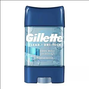 مام استیکی ژلی ضد تعریق 72 ساعته آقایان ژیلت مدل Cool Wave وزن 80 گرم