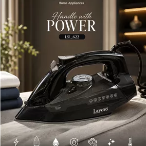 اتو بخار نانو سرامیک لاوارو LAVORO مدل LSI-622