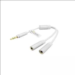 تبدیل 1 به 2 صدا به فیش 3.5 میلیمتری فرانت مدل FN-A2F2W طول 0.15 متر