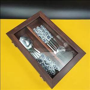 جا قاشق چنگال چوبی رایکا