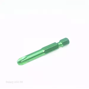 نوک پیچ گوشتی 5 سانت  یک طرف چهارسو سبز  Thickness 6mm-PH3-50mmL  تایوانی برند TAM