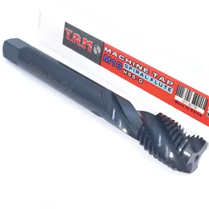 قلاویز ماشینی مارپیچ آلیاژ M2 سایز 16 برند TAM