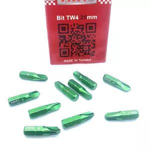 نوک پیچ گوشتی 2 و نیم سانت هواپیمایی سبز TS6-25mmL  تایوانی برند TAM