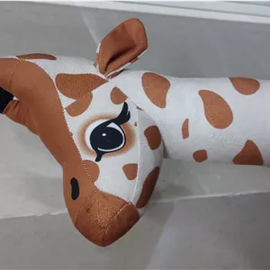 عروسک زرافه سافاری بزرگ ۹۰سانتی
