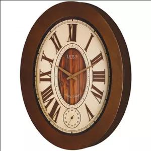ساعت دیواری چوبی آلبانی لوتوس W-9827-ALBANY