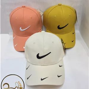 کلاه بیسبالی کتان نایکی گلدوزی