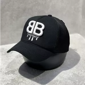 کلاه بیسبالی پشت توری مستر کوالیتی طرح Balenciaga مشکی