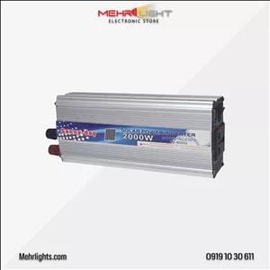 قیمت و خرید اینورتر مبدل برق 2000 وات 12 ولت برند سانی دی