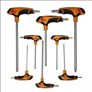 آچار آلن ستاره ای دسته تی دینگشی مدل WQA-5641 مجموعه 8 عددی