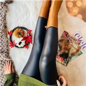 لگ چرم زنانه شاین براق میکروفایبر