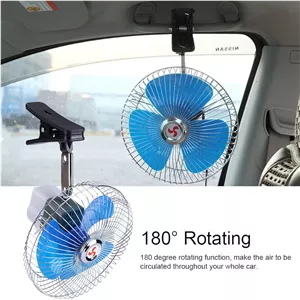 پنکه فندکی ماشین 8 اینچ مدل 24 ولت ( بزرگ )