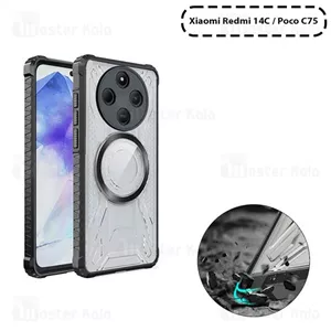 گارد ضد ضربه انگشتی شیائومی Xiaomi Redmi K40S Black Panther KEYSION ShockProof Armor Ring