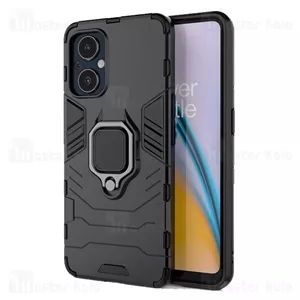 گارد ضد ضربه انگشتی وان پلاس OnePlus Nord N20 5G Black Panther KEYSION ShockProof Armor Ring