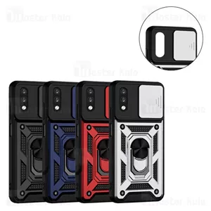 گارد محافظ ضد ضربه انگشتی ال جی LG K22 SHUNIJA Armor Case دارای محافظ دوربین
