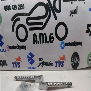 جا پایه عقب  رکاب موتور تریل فلات پرواز طرح crf سی ار اف جفتی (اصلی)