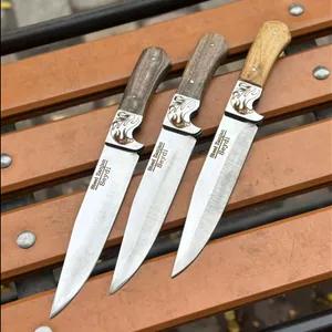 چاقو کارد شکاری تیغه استیل زنجان یک تیکه