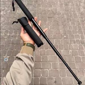 باتوم چهار تیکه دسته اسفنجی فولادی طول کار 68 سانت