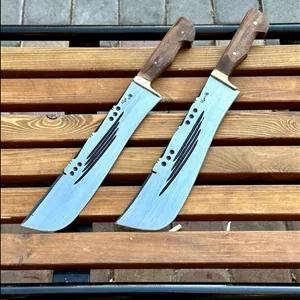 بامبو نوری یک تیکه  ۴۰ سانت دسته چوبی قبضه برنجی